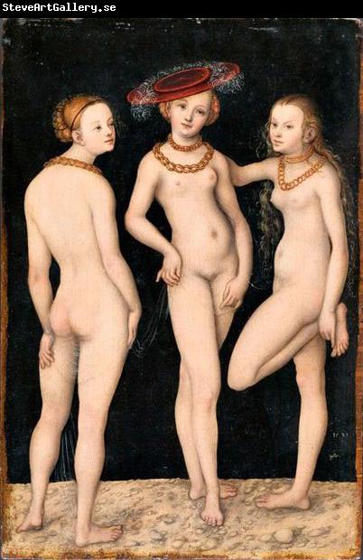 Lucas Cranach the Elder The Three Graces